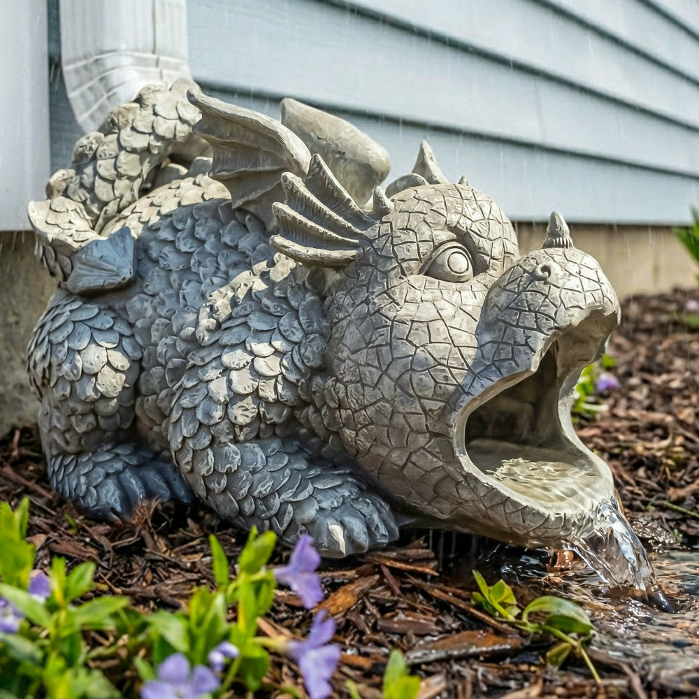 Dragon Resin Downspout | Plow & Hearth