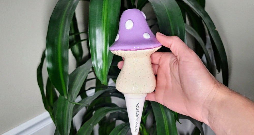 X-Large Toadstool Watering Spike | Plow & Hearth