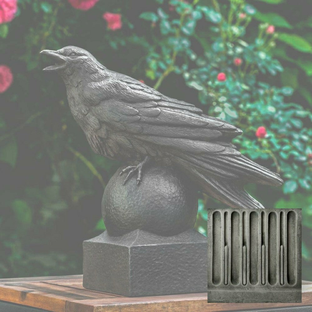 Crow Garden Statue | Plow & Hearth