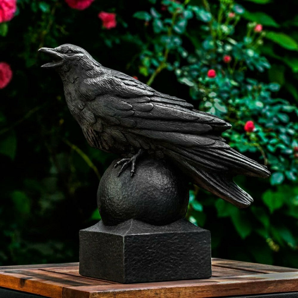 Crow Garden Statue | Plow & Hearth