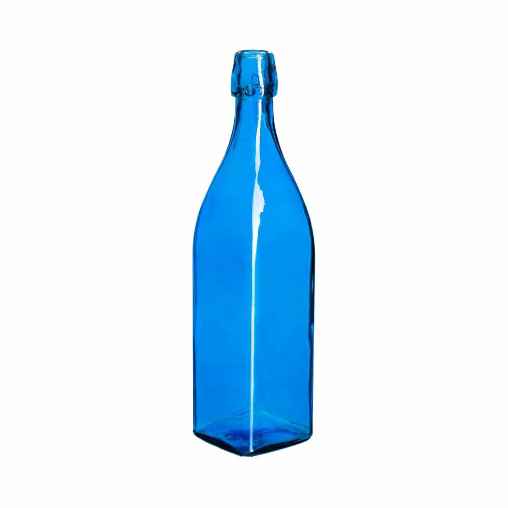 Set of 5 Blue Glass Bottles for Outdoor Bottle Tree | Plow & Hearth