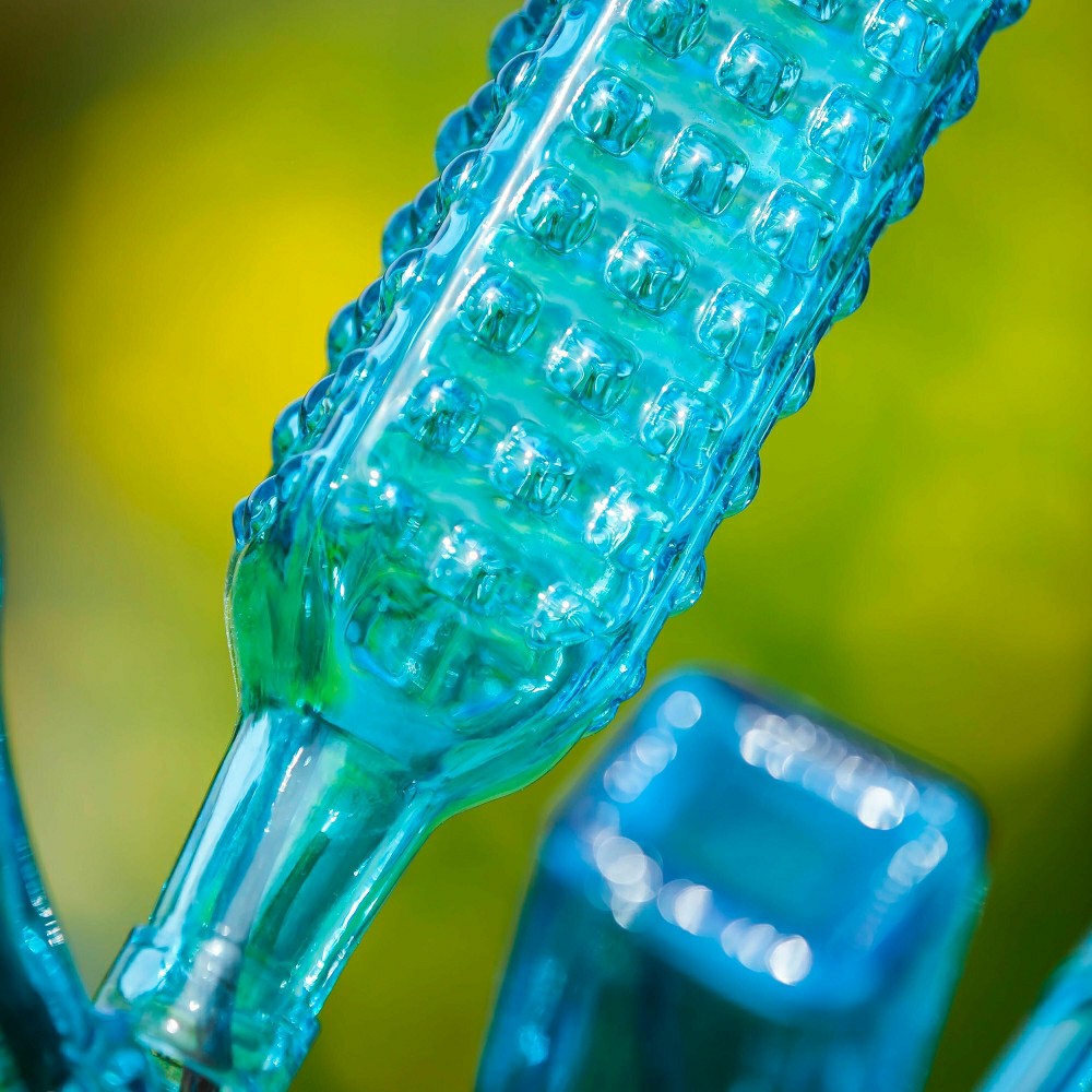 Set of 5 Blue Glass Bottles for Outdoor Bottle Tree | Plow & Hearth
