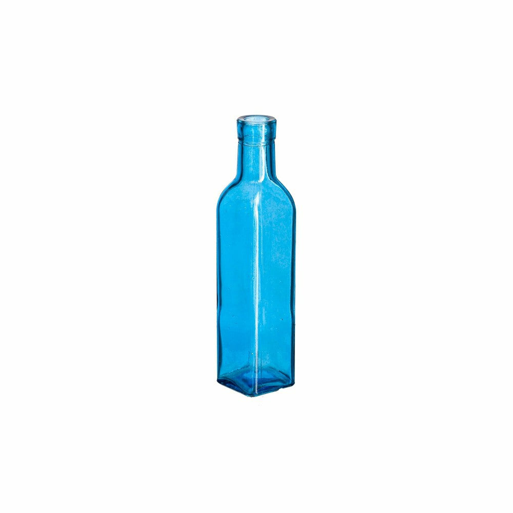 Set of 5 Blue Glass Bottles for Outdoor Bottle Tree | Plow & Hearth