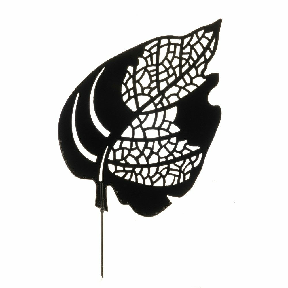 Leaf Skeleton Garden Stake | Plow & Hearth