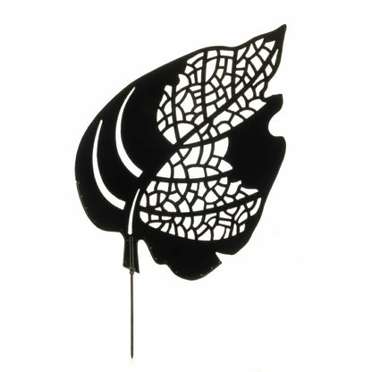Leaf Skeleton Garden Stake | Plow & Hearth