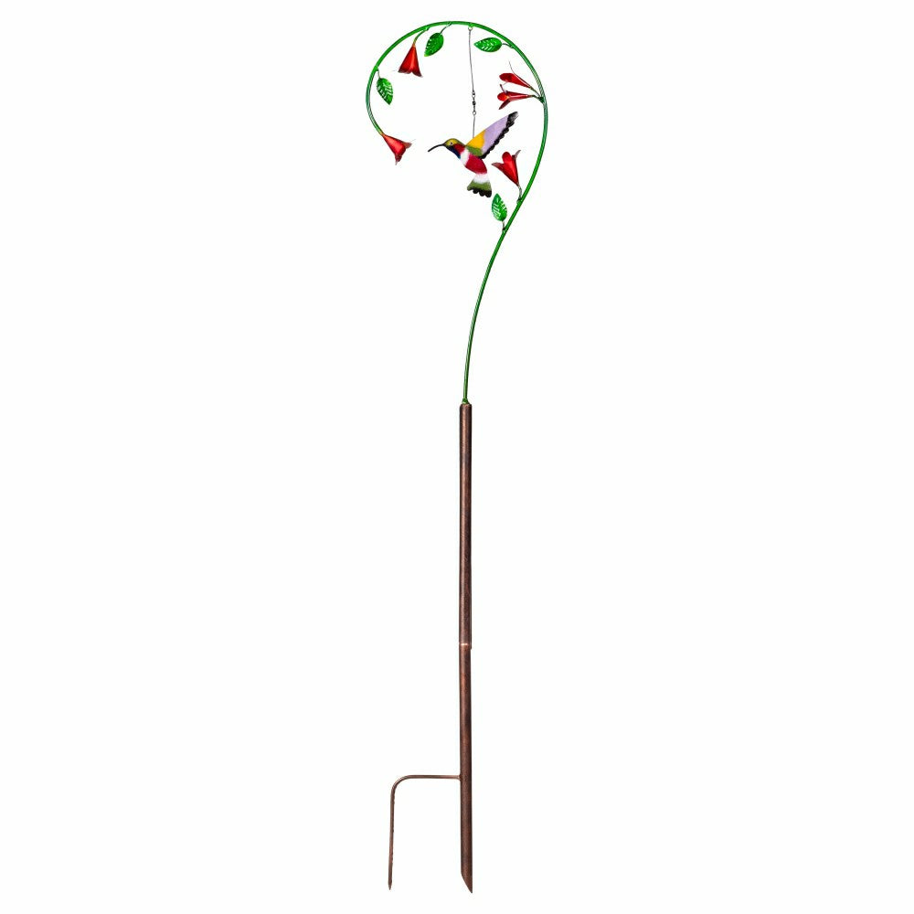 Metal Hummingbird Stake | Plow & Hearth