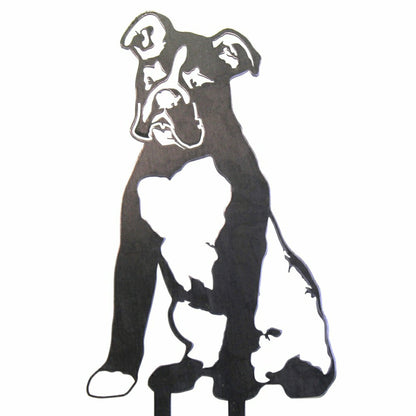 Boxer Garden Stake | Plow & Hearth