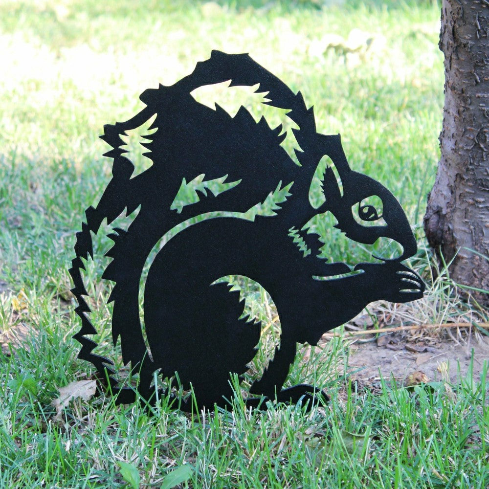 Squirrel Garden Stake | Plow & Hearth