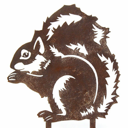 Squirrel Garden Stake | Plow & Hearth