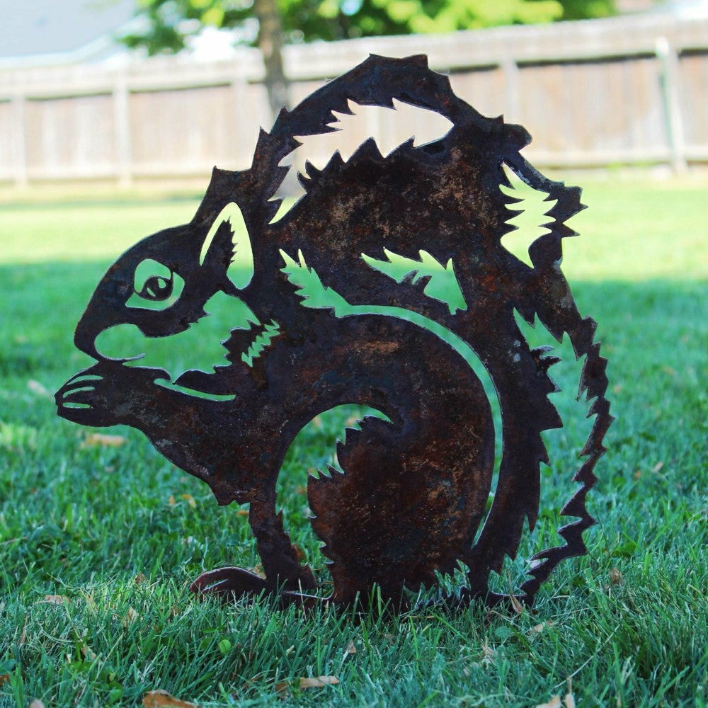 Squirrel Garden Stake | Plow & Hearth