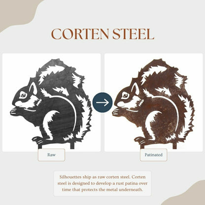 Squirrel Garden Stake | Plow & Hearth