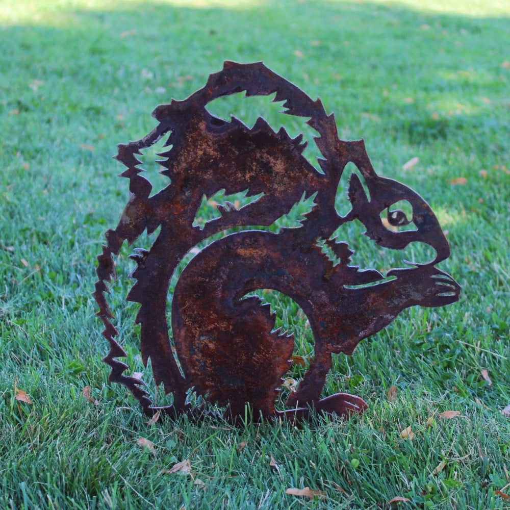 Squirrel Garden Stake | Plow & Hearth
