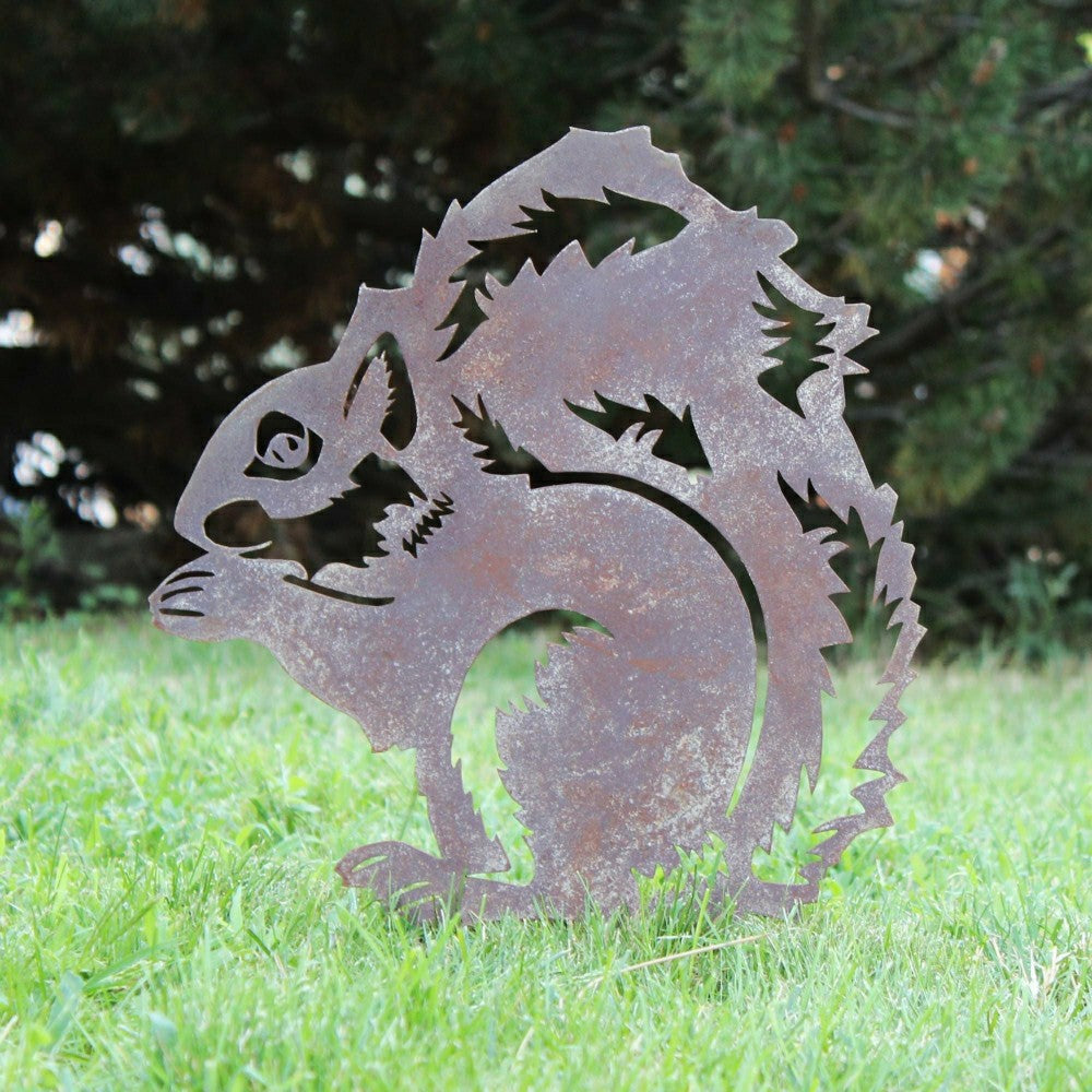 Squirrel Garden Stake | Plow & Hearth
