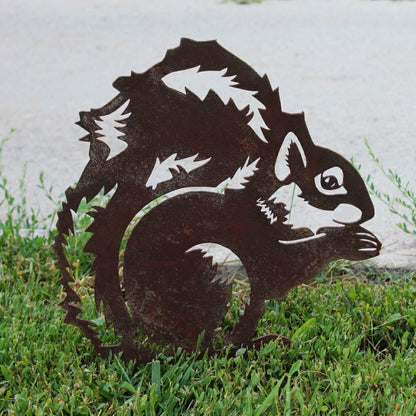 Squirrel Garden Stake | Plow & Hearth