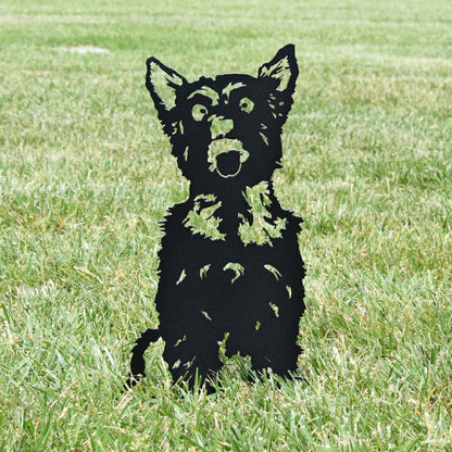 Yorkshire Terrier Garden Stake | Plow & Hearth