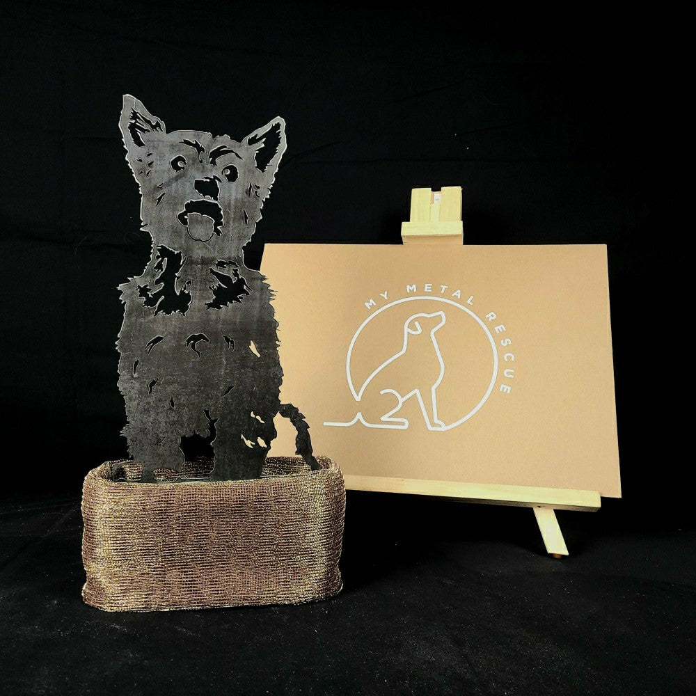 Yorkshire Terrier Garden Stake | Plow & Hearth
