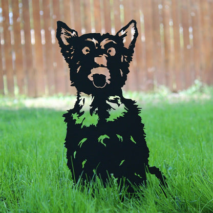 Yorkshire Terrier Garden Stake | Plow & Hearth