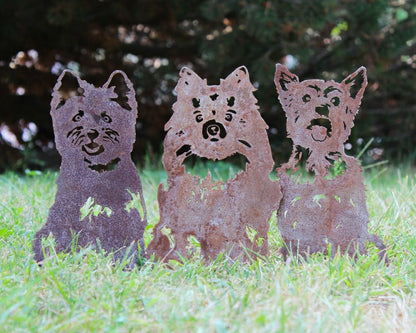 Yorkshire Terrier Garden Stake | Plow & Hearth