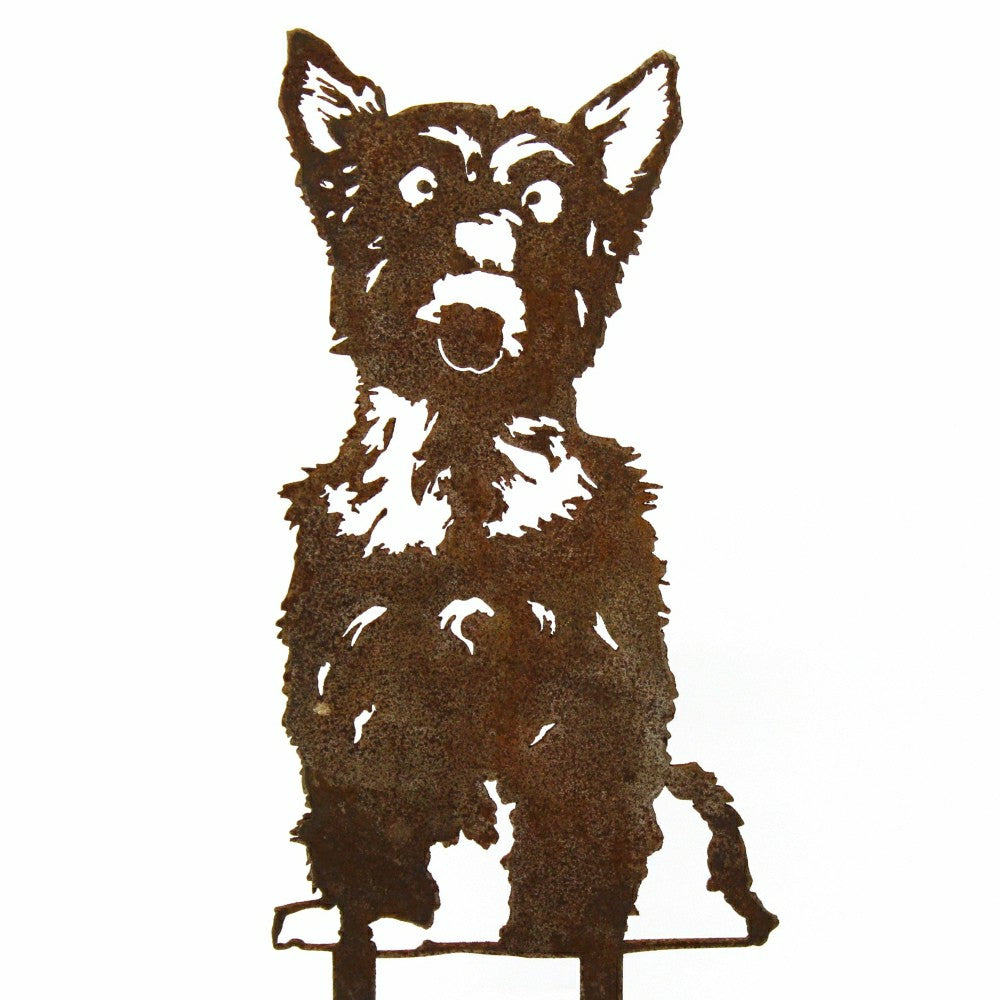 Yorkshire Terrier Garden Stake | Plow & Hearth