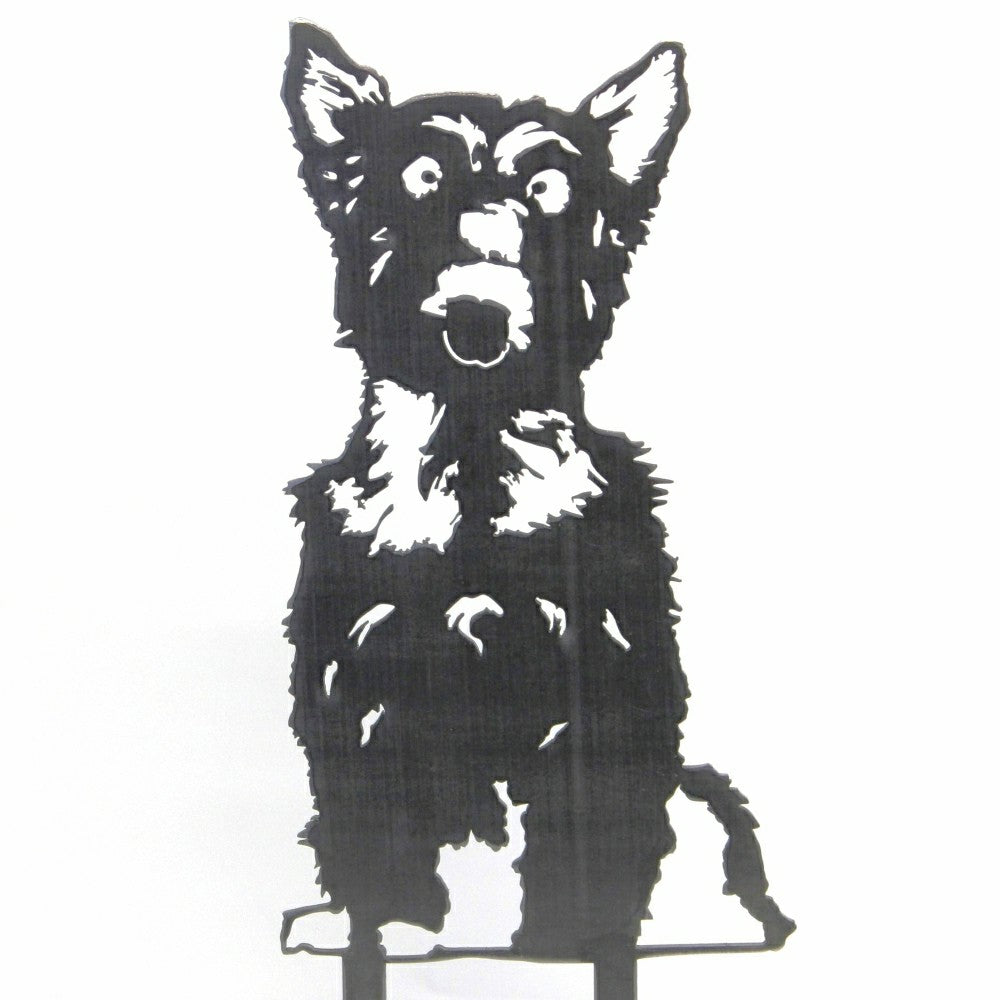 Yorkshire Terrier Garden Stake | Plow & Hearth