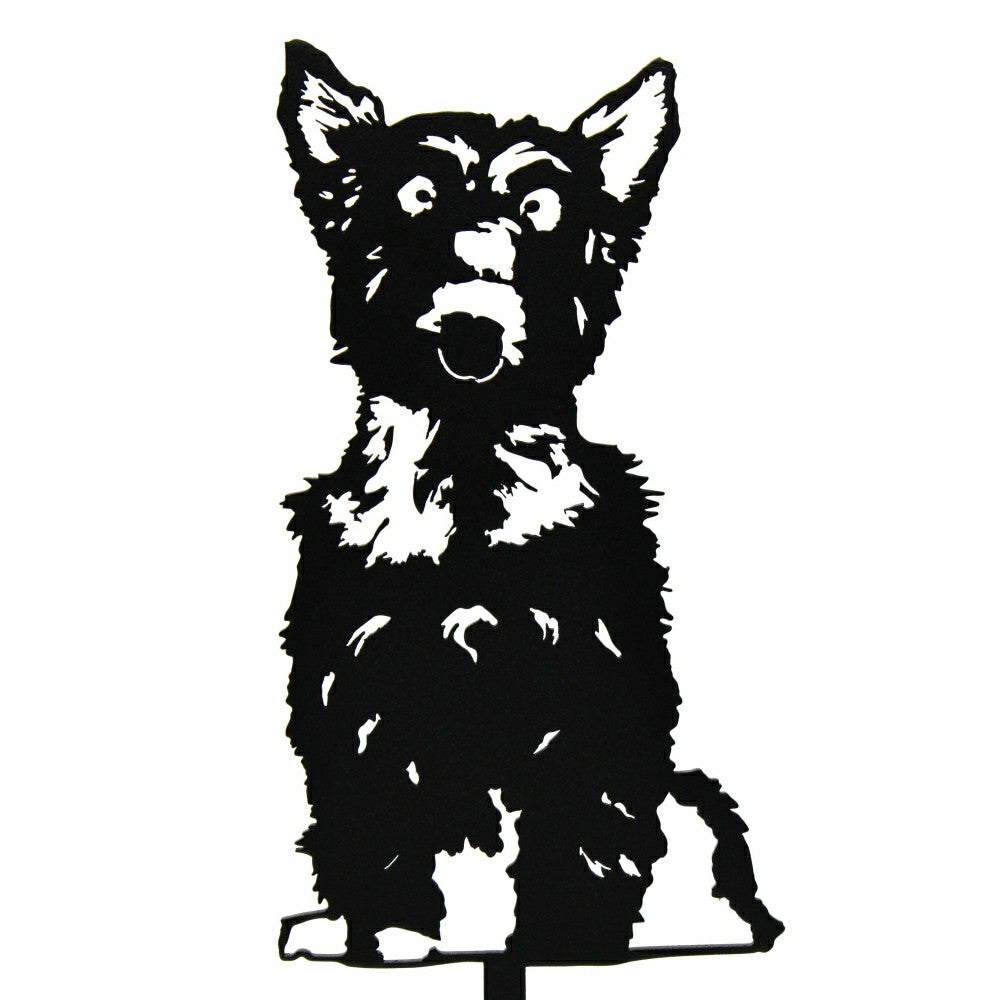 Yorkshire Terrier Garden Stake | Plow & Hearth