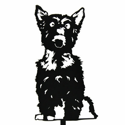 Yorkshire Terrier Garden Stake | Plow & Hearth