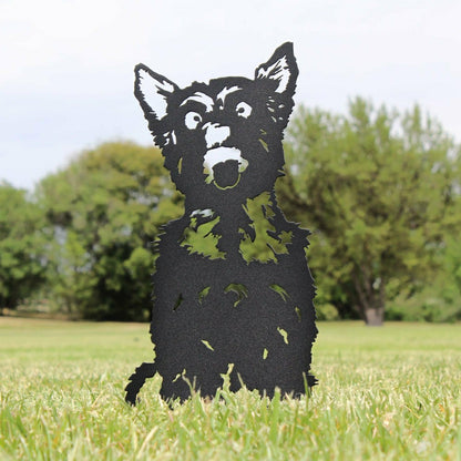 Yorkshire Terrier Garden Stake | Plow & Hearth