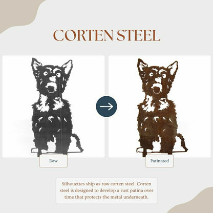 Yorkshire Terrier Garden Stake | Plow & Hearth