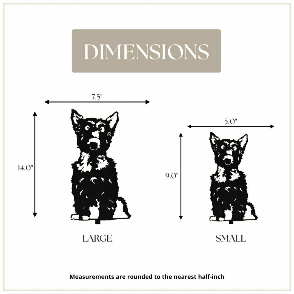 Yorkshire Terrier Garden Stake | Plow & Hearth