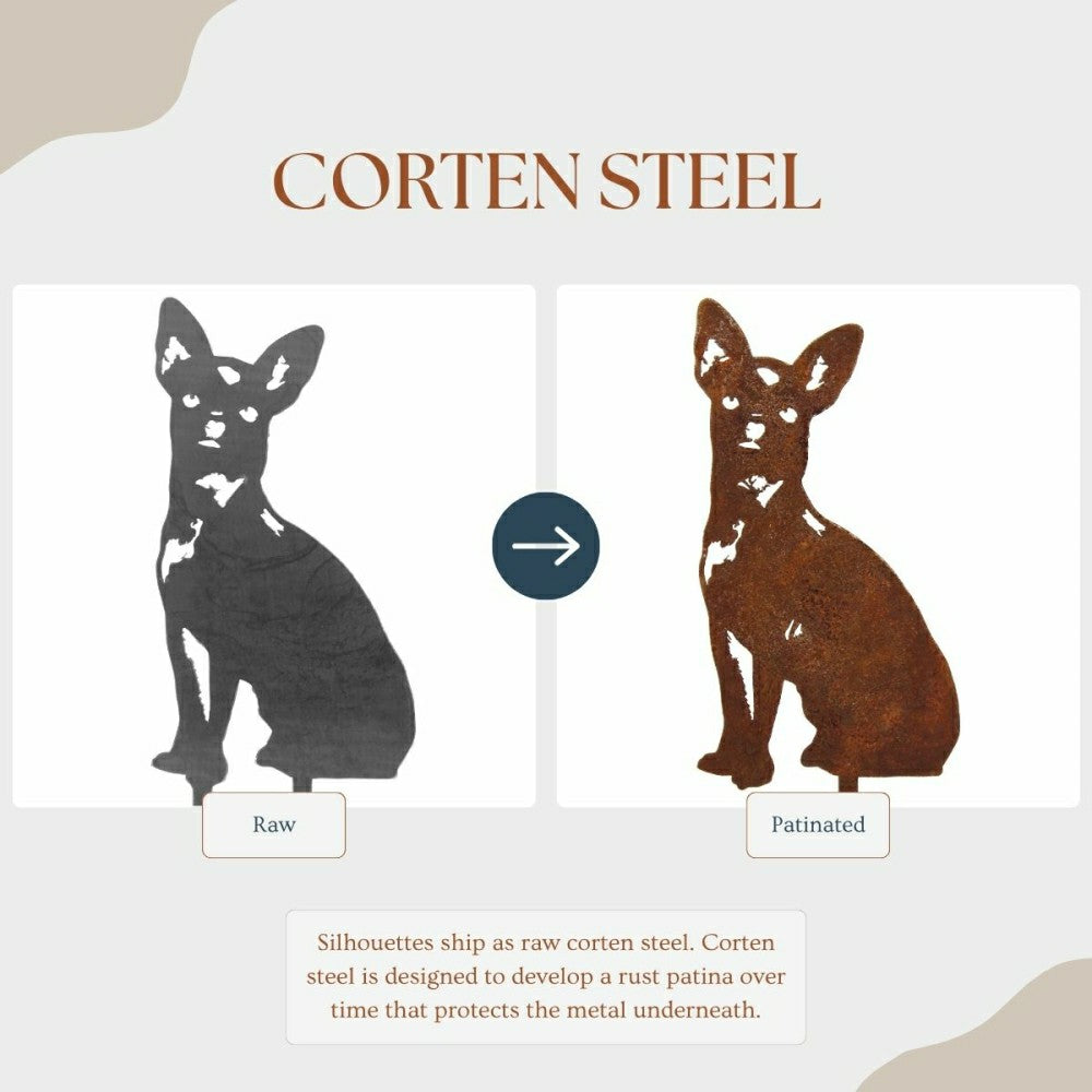 Chihuahua Garden Stake | Plow & Hearth