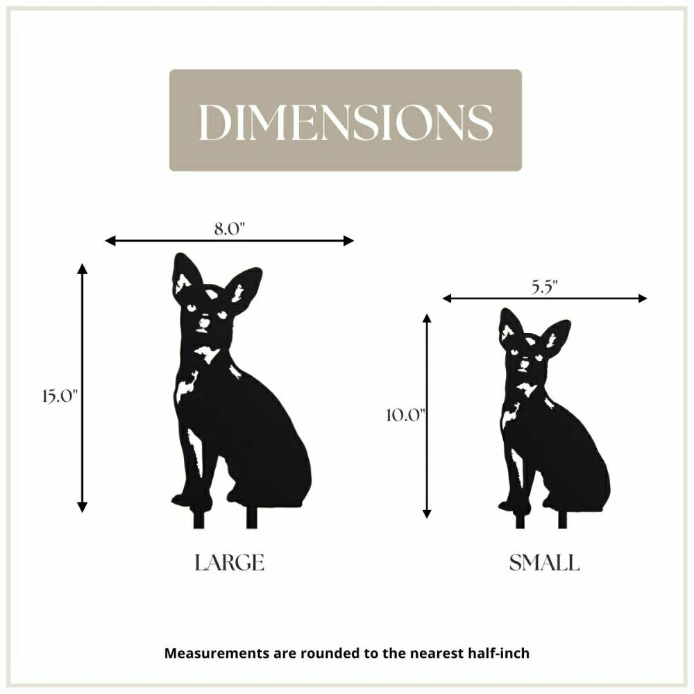 Chihuahua Garden Stake | Plow & Hearth