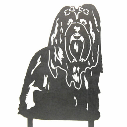 Shih Tzu Garden Stake | Plow & Hearth