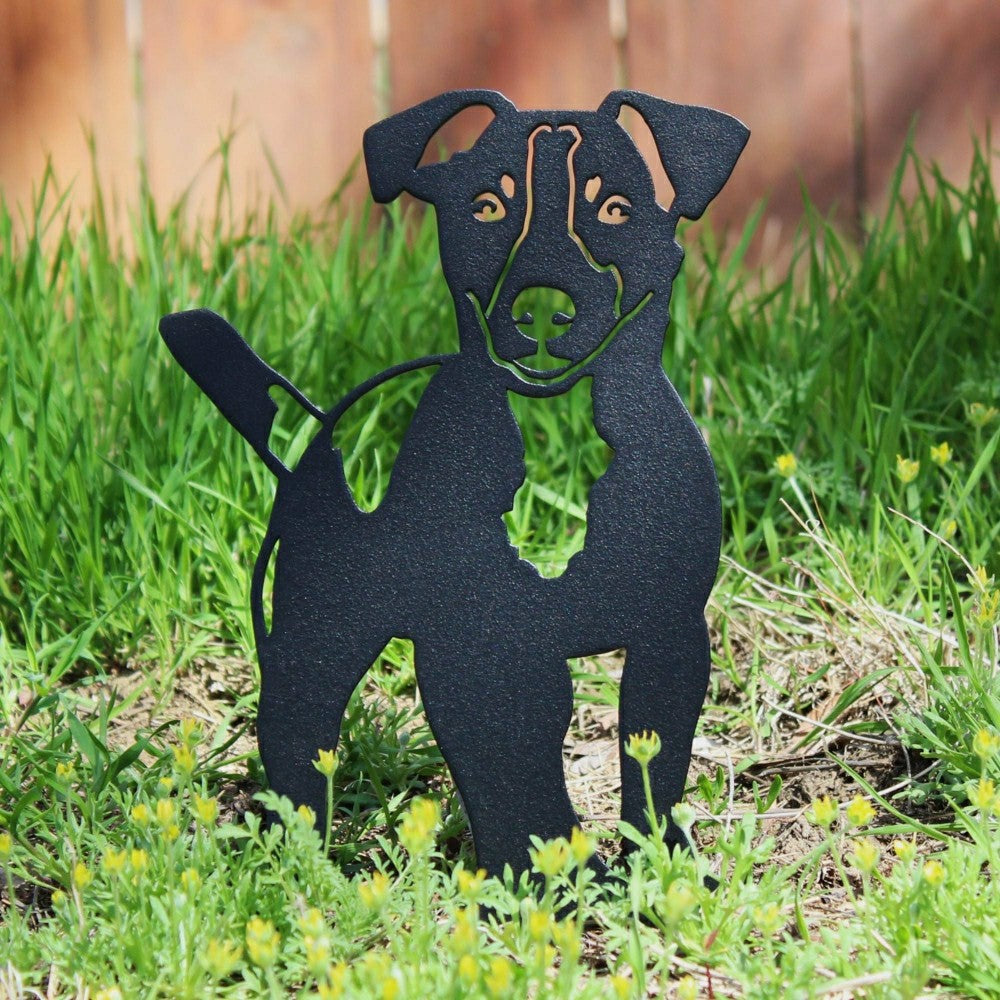 Jack Russell Terrier Garden Stake | Plow & Hearth