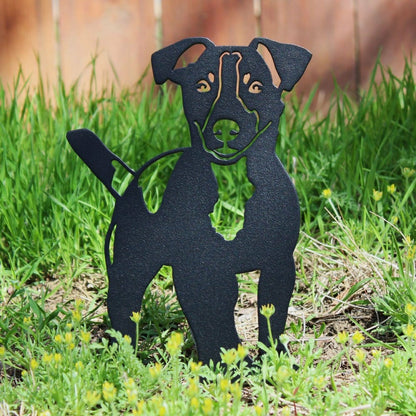 Jack Russell Terrier Garden Stake | Plow & Hearth