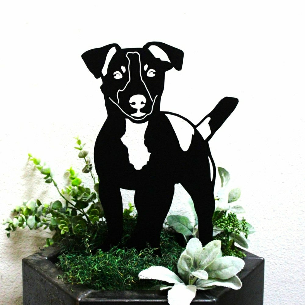 Jack Russell Terrier Garden Stake | Plow & Hearth