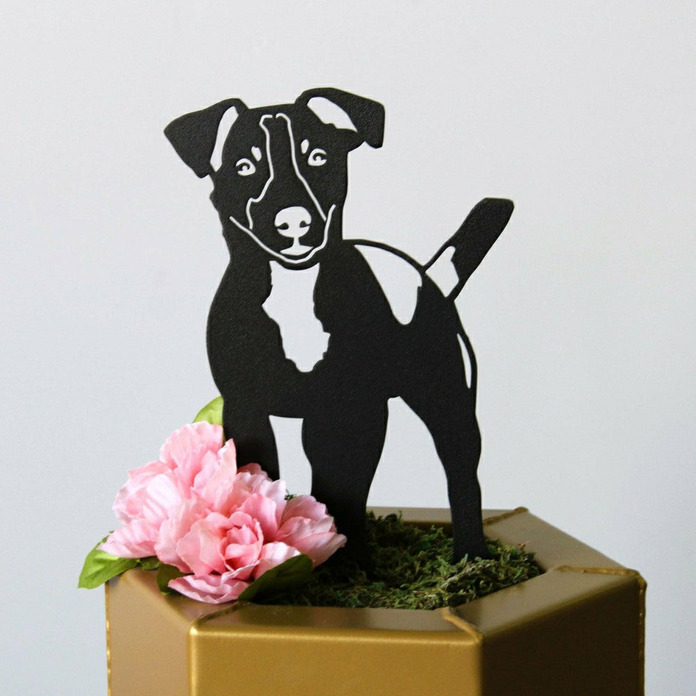 Jack Russell Terrier Garden Stake | Plow & Hearth
