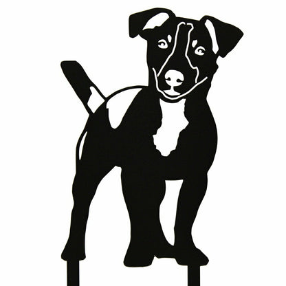 Jack Russell Terrier Garden Stake | Plow & Hearth