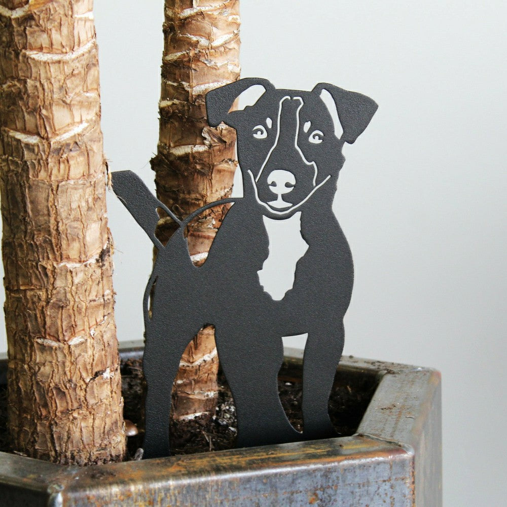 Jack Russell Terrier Garden Stake | Plow & Hearth