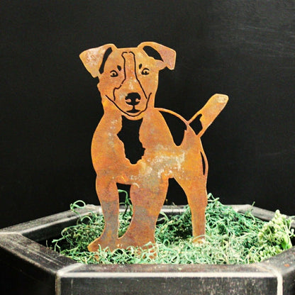 Jack Russell Terrier Garden Stake | Plow & Hearth