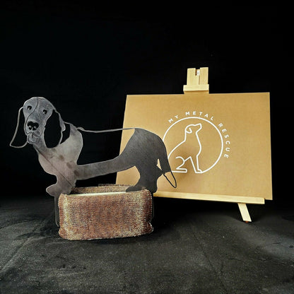 Basset Hound Garden Stake | Plow & Hearth