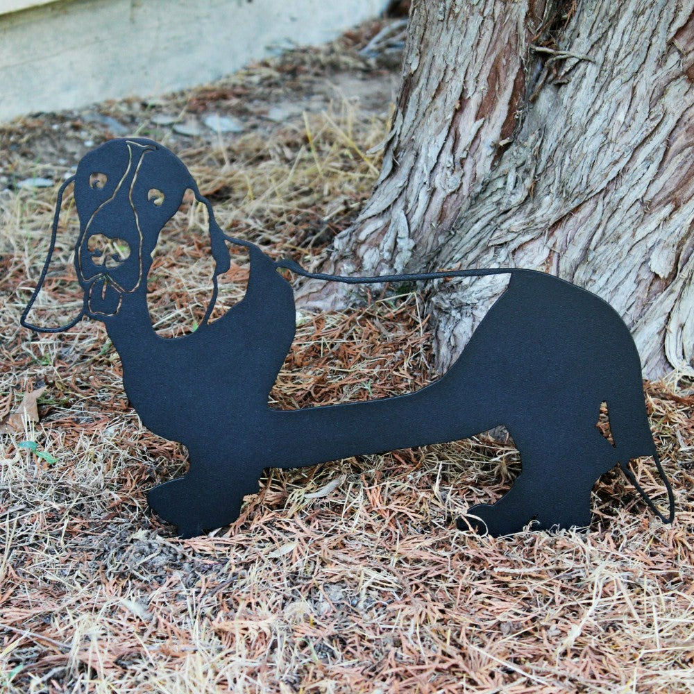 Basset Hound Garden Stake | Plow & Hearth