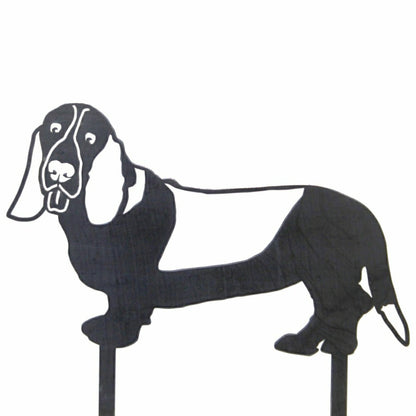 Basset Hound Garden Stake | Plow & Hearth