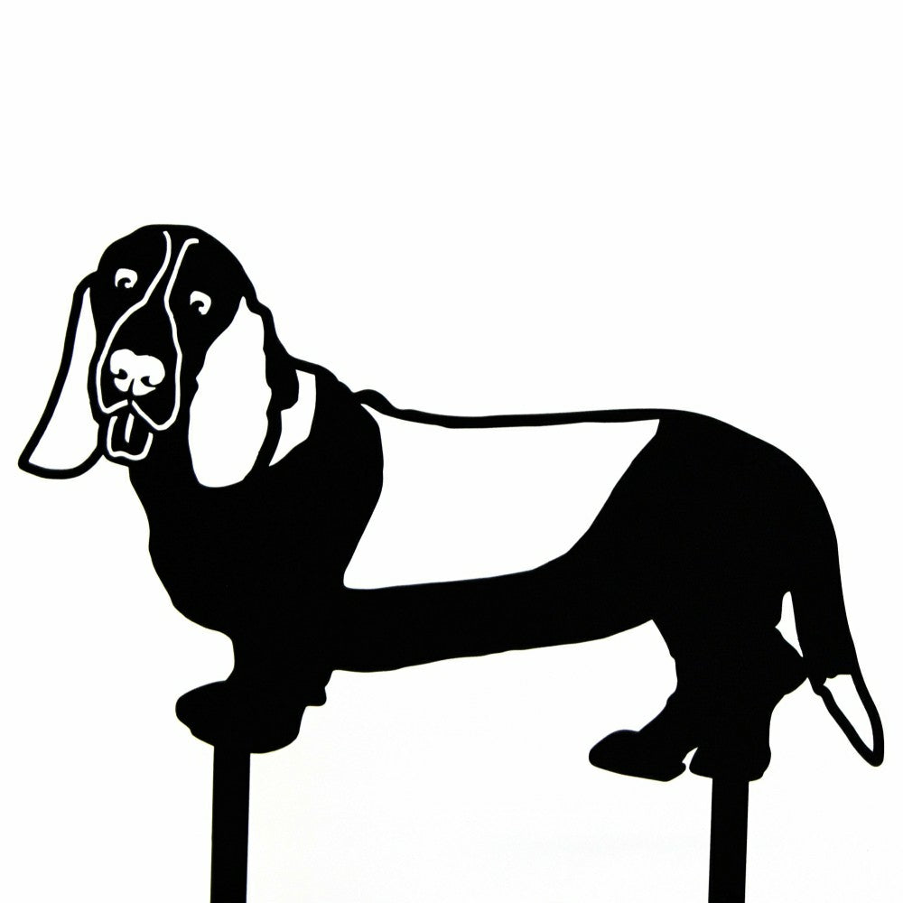 Basset Hound Garden Stake | Plow & Hearth
