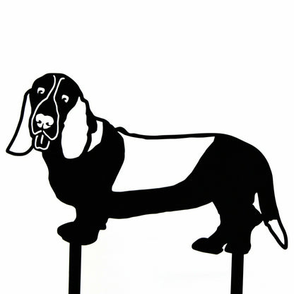Basset Hound Garden Stake | Plow & Hearth