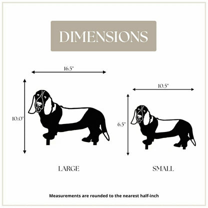 Basset Hound Garden Stake | Plow & Hearth