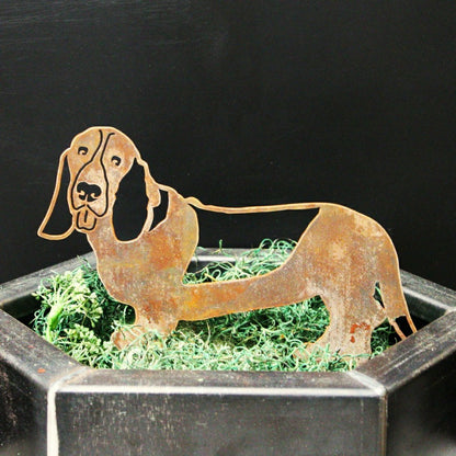 Basset Hound Garden Stake | Plow & Hearth