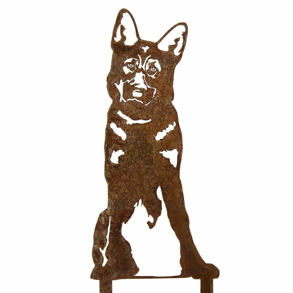 German Shepherd Garden Stake | Plow & Hearth