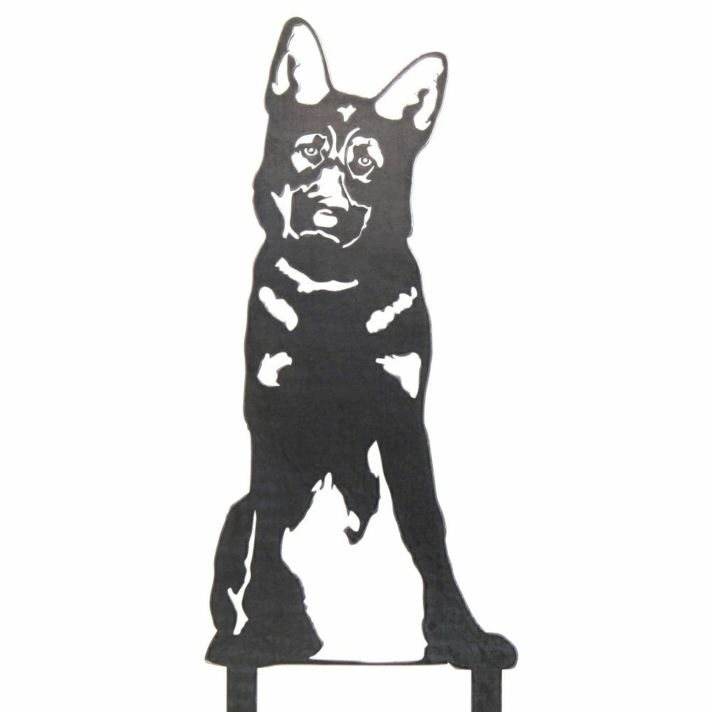 German Shepherd Garden Stake | Plow & Hearth