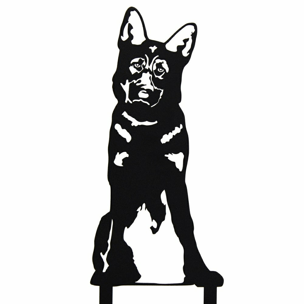 German Shepherd Garden Stake | Plow & Hearth