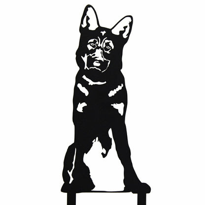 German Shepherd Garden Stake | Plow & Hearth